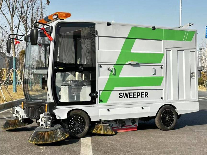 電動四輪掛桶掃地車WJ-240L